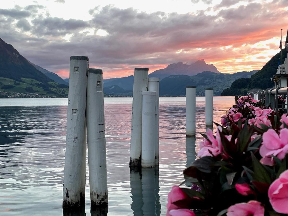 Ferienwohnungen Mit 4 Betten In Gersau Direkt Am Vierwaldstaettersee Kültér fotó